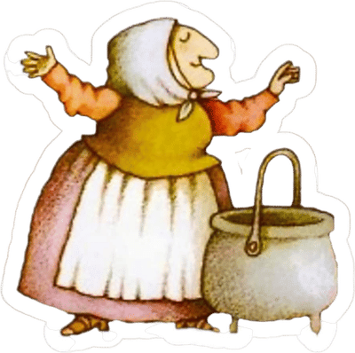 Strega Nona Stickers