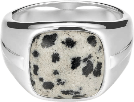 Luv Aj Palma Signet Ring - Silver