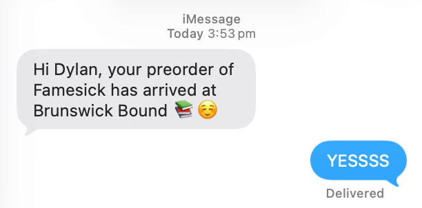 Preorder your books from independent bookstores!