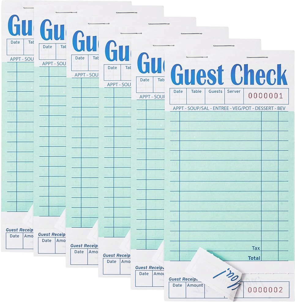 For kids: a little notepad and pen to play restaurant