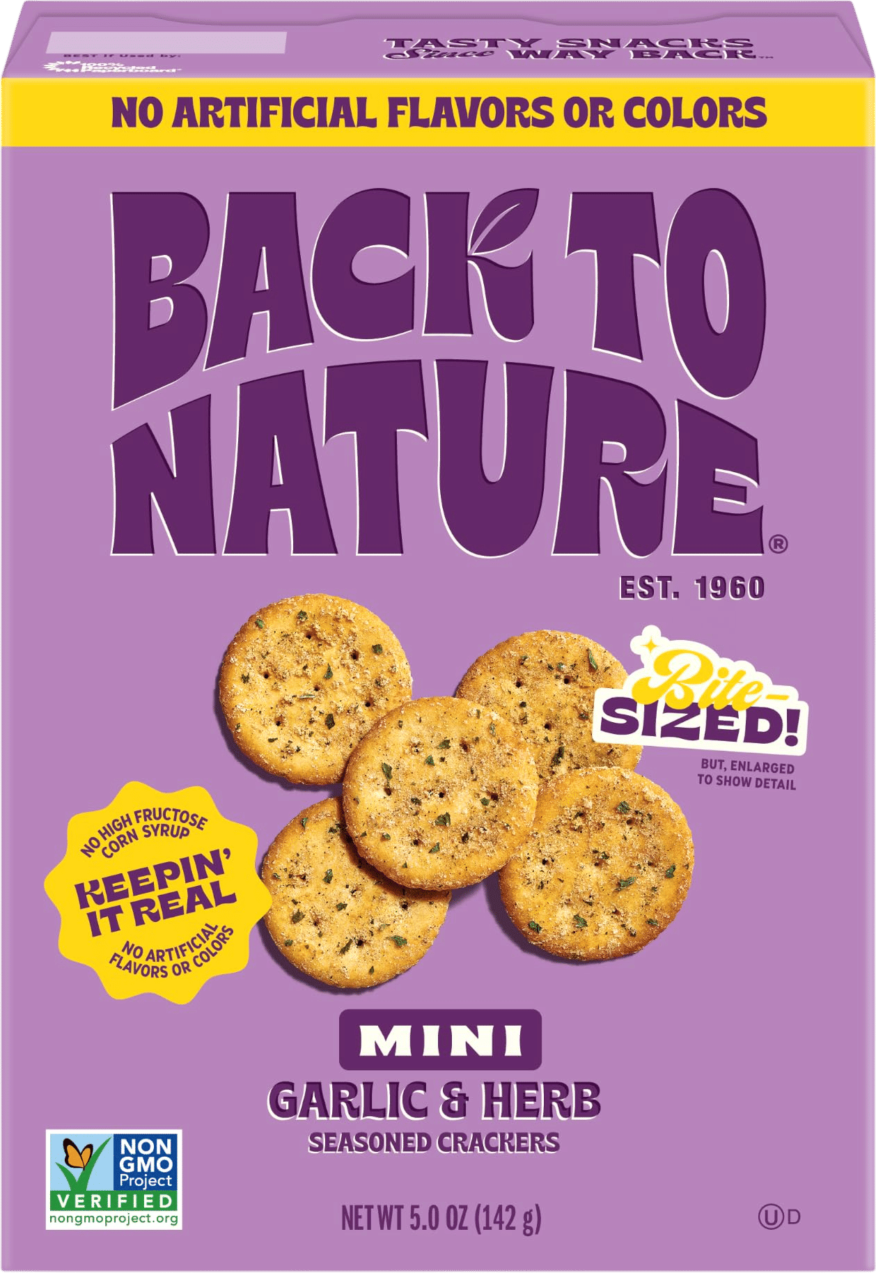 Garlic & Herb Mini Crackers