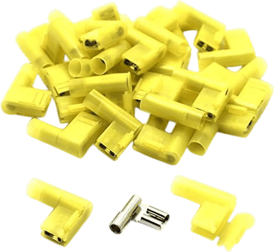 DZS Elec Fully Insulated Flag Wire Connector Quick Disconnects