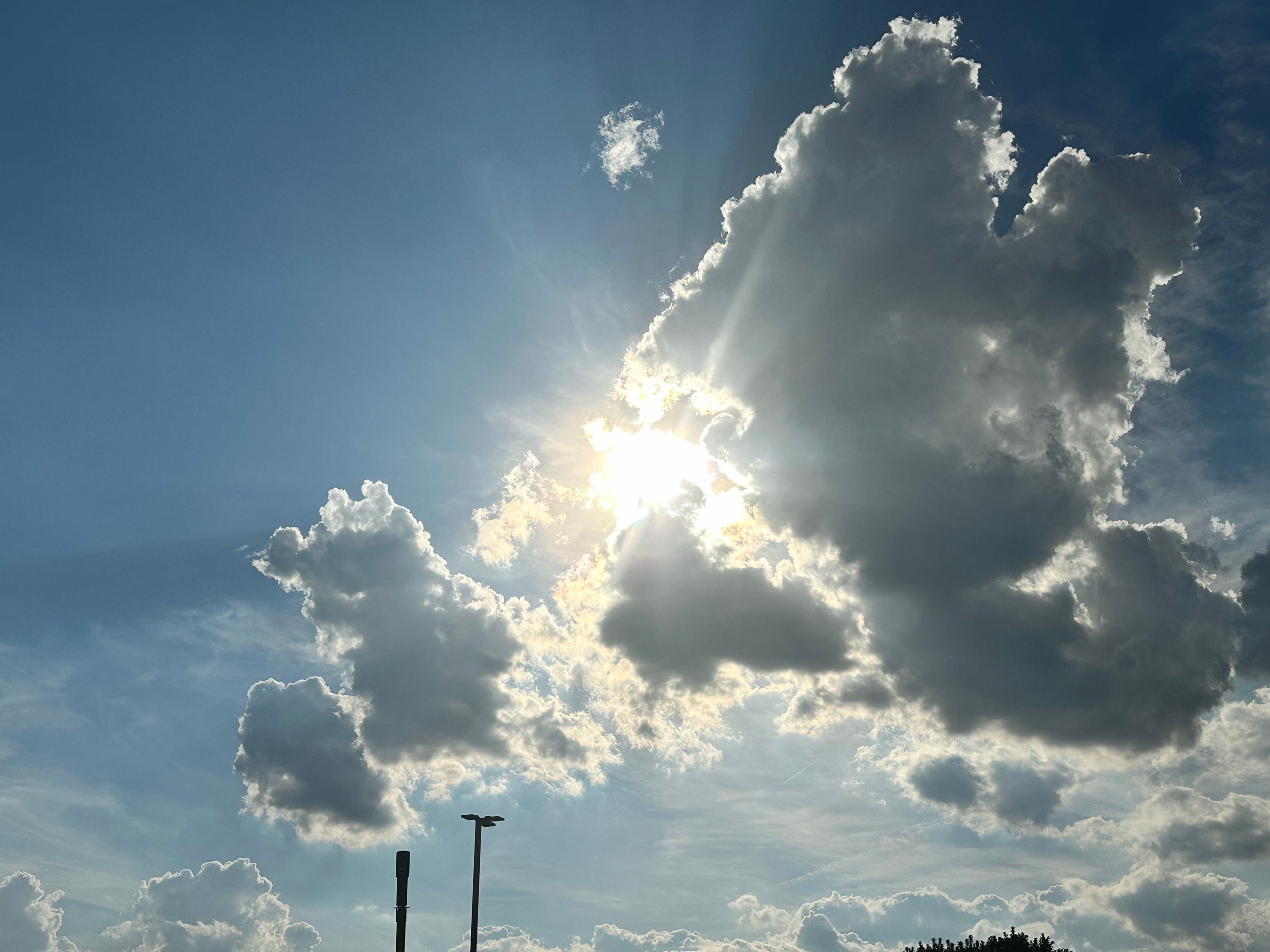The sky
