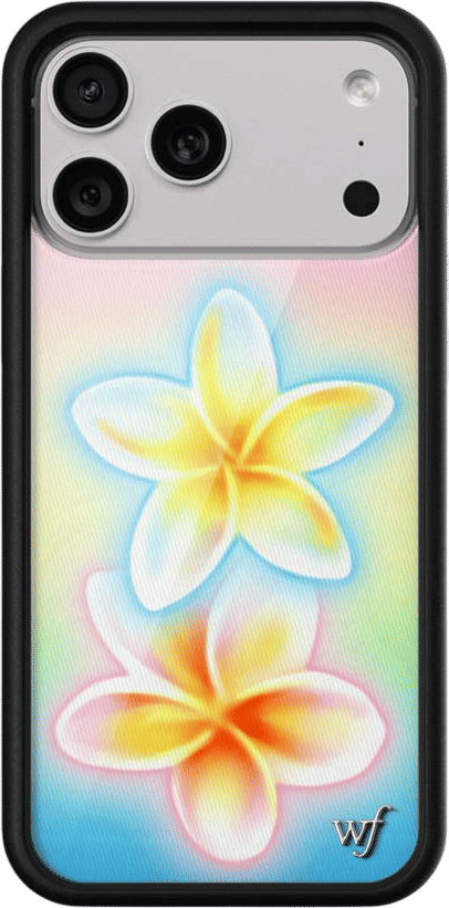 Wildflower Pastel Plumeria iPhone Case