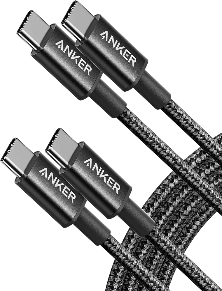 Anker USB C to USB C Cable (60W, 6 ft, Black)