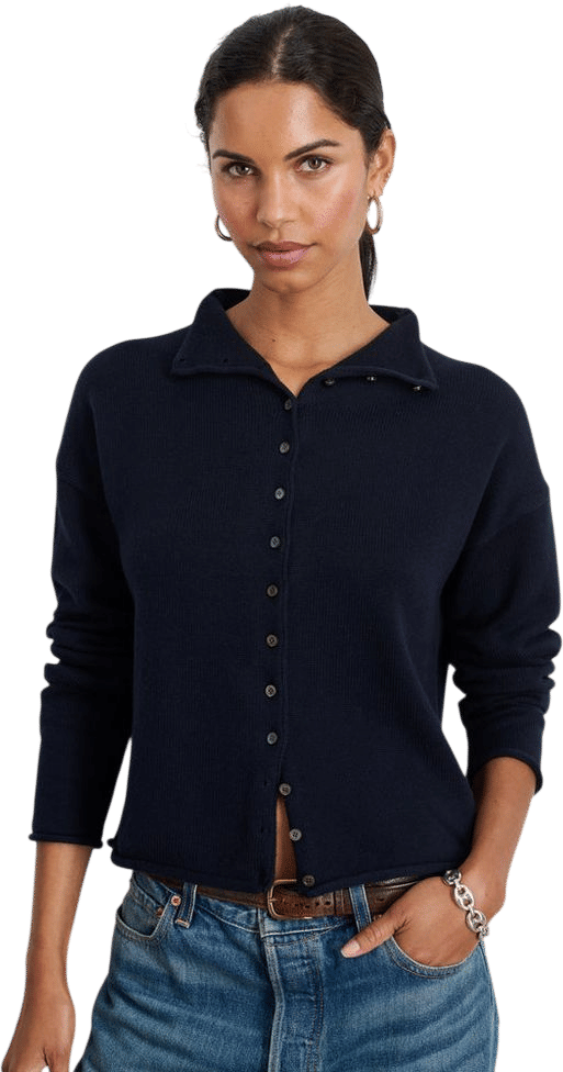 Taylor Cardigan in Cotton Cashmere