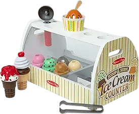 Melissa and Doug Ice Cream Counter