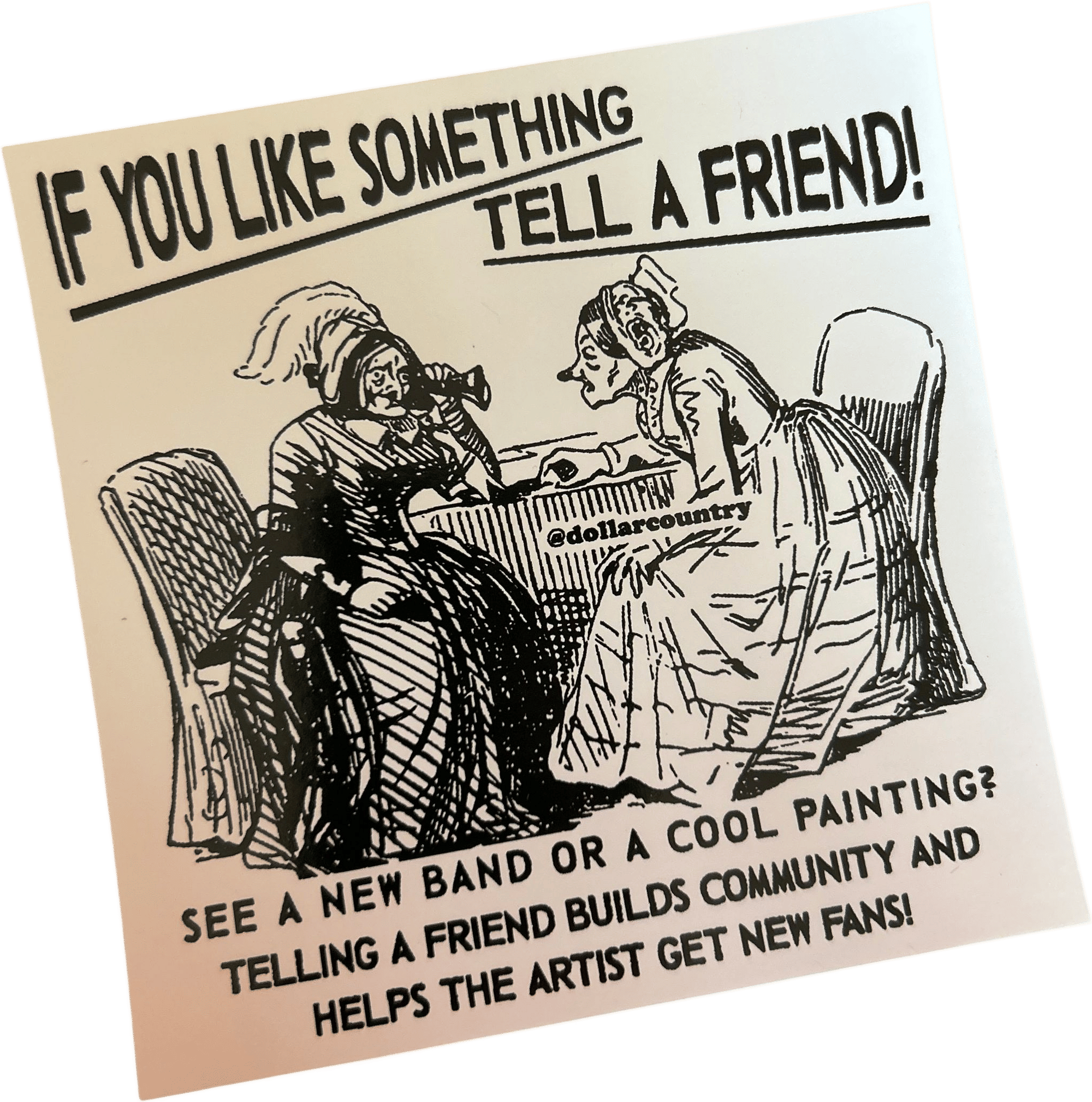 Tell a Friend Bumper Sticker
