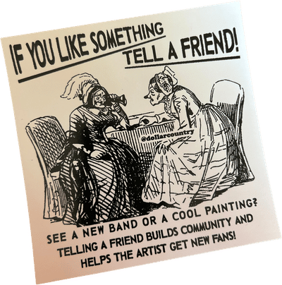 Tell a Friend Bumper Sticker
