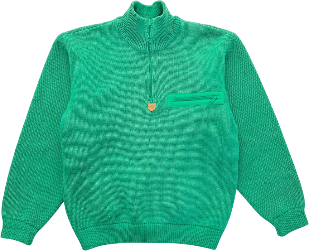 1990 Patagonia Alpiniste Wool Sweater (Emerald Green)