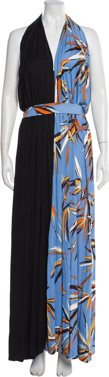 Emilio Pucci Printed Long Dress