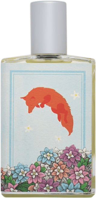 FOX IN THE FLOWERBED