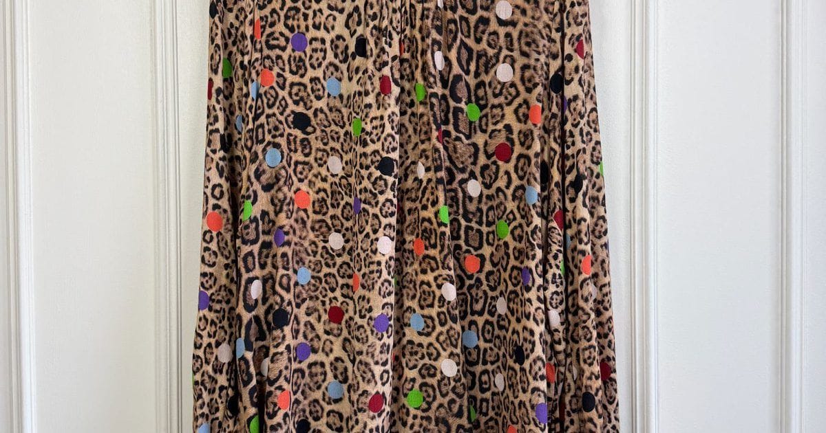 Leopard Print Blouse