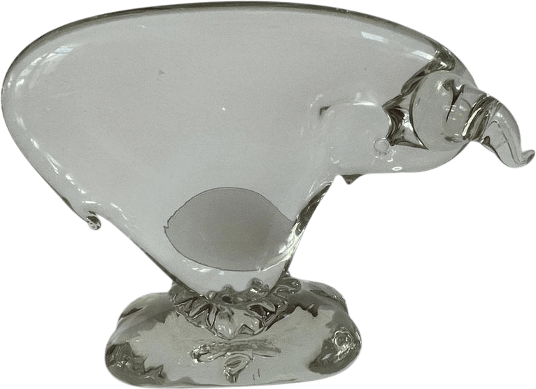 Murano Glass Bull Sculpture Aprox 8x9" - Etsy