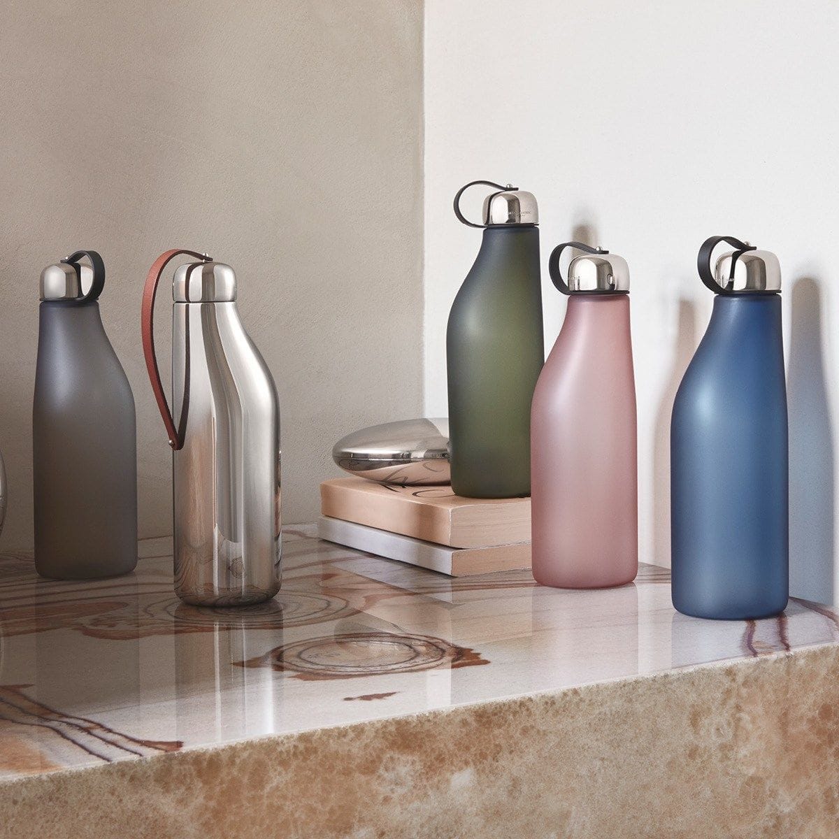 George Jensen - Sky Water Bottle, Grey