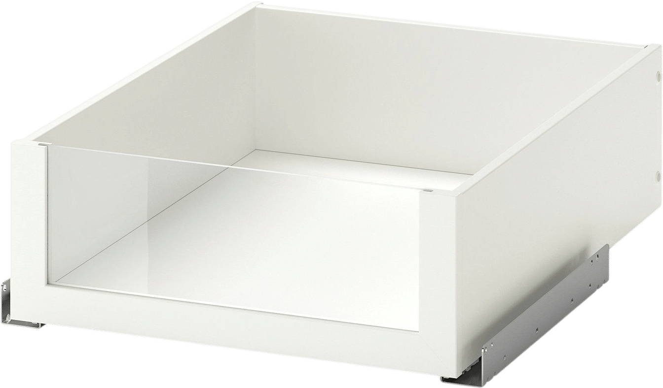 KOMPLEMENT drawer with glass front