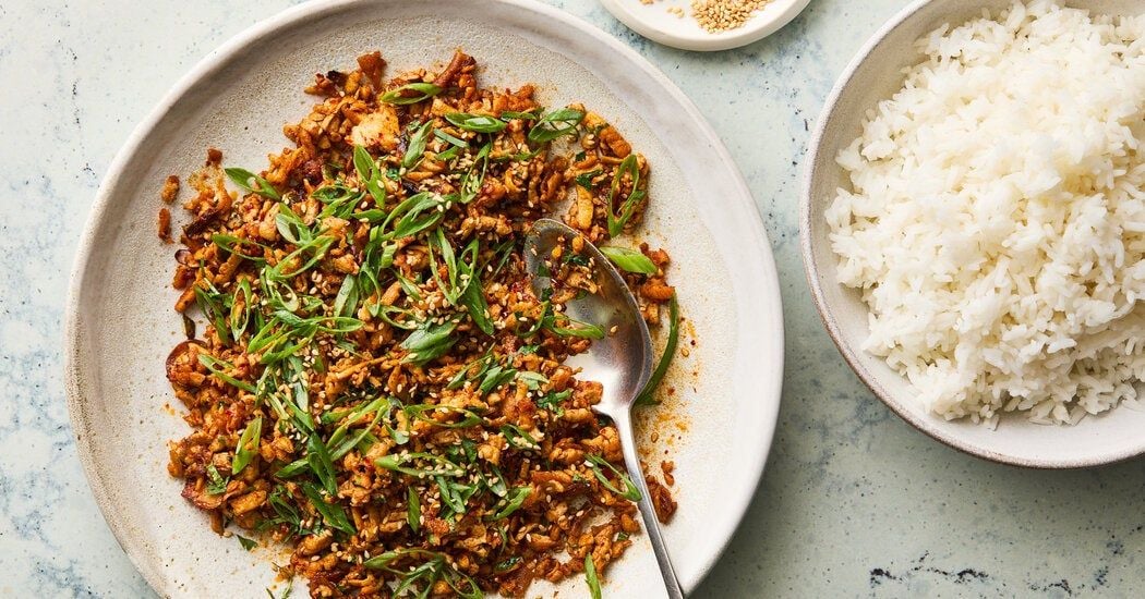NY Times Cooking I Can’t Believe it’s Not Chicken Tofu