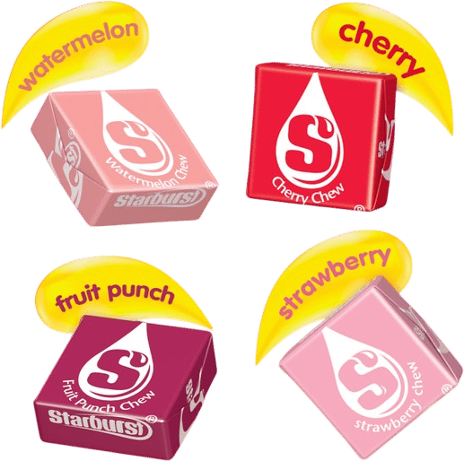 Starburst Fave Reds Fruit Chews Candy, 15.6 oz