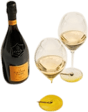 Keep a bottle of champs in the fridge for when he’s gone