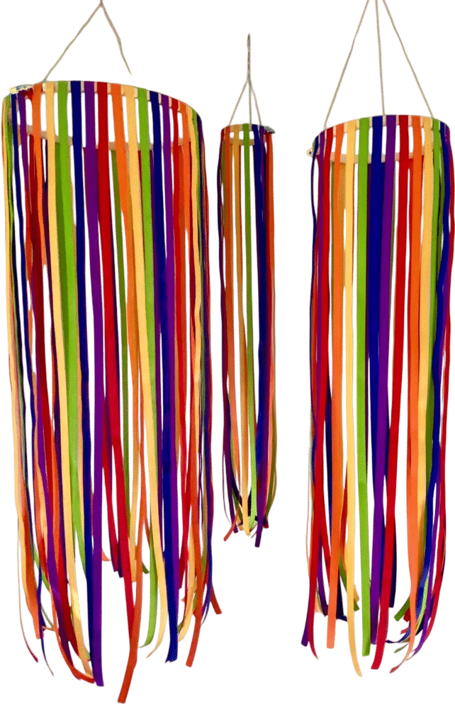 Rainbow Ribbon Hanging