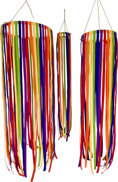 Rainbow Ribbon Hanging