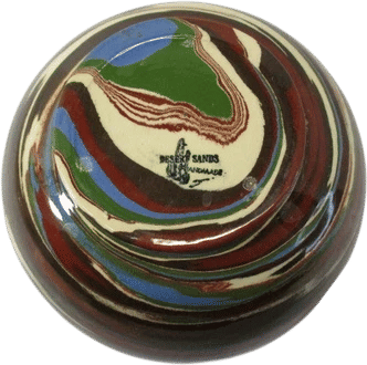 Vintage Desert Sands Swirl Bowl