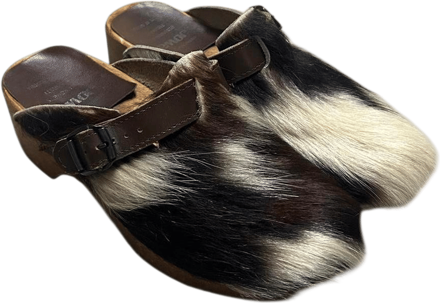 Unique Vintage Women's Brown Clogs