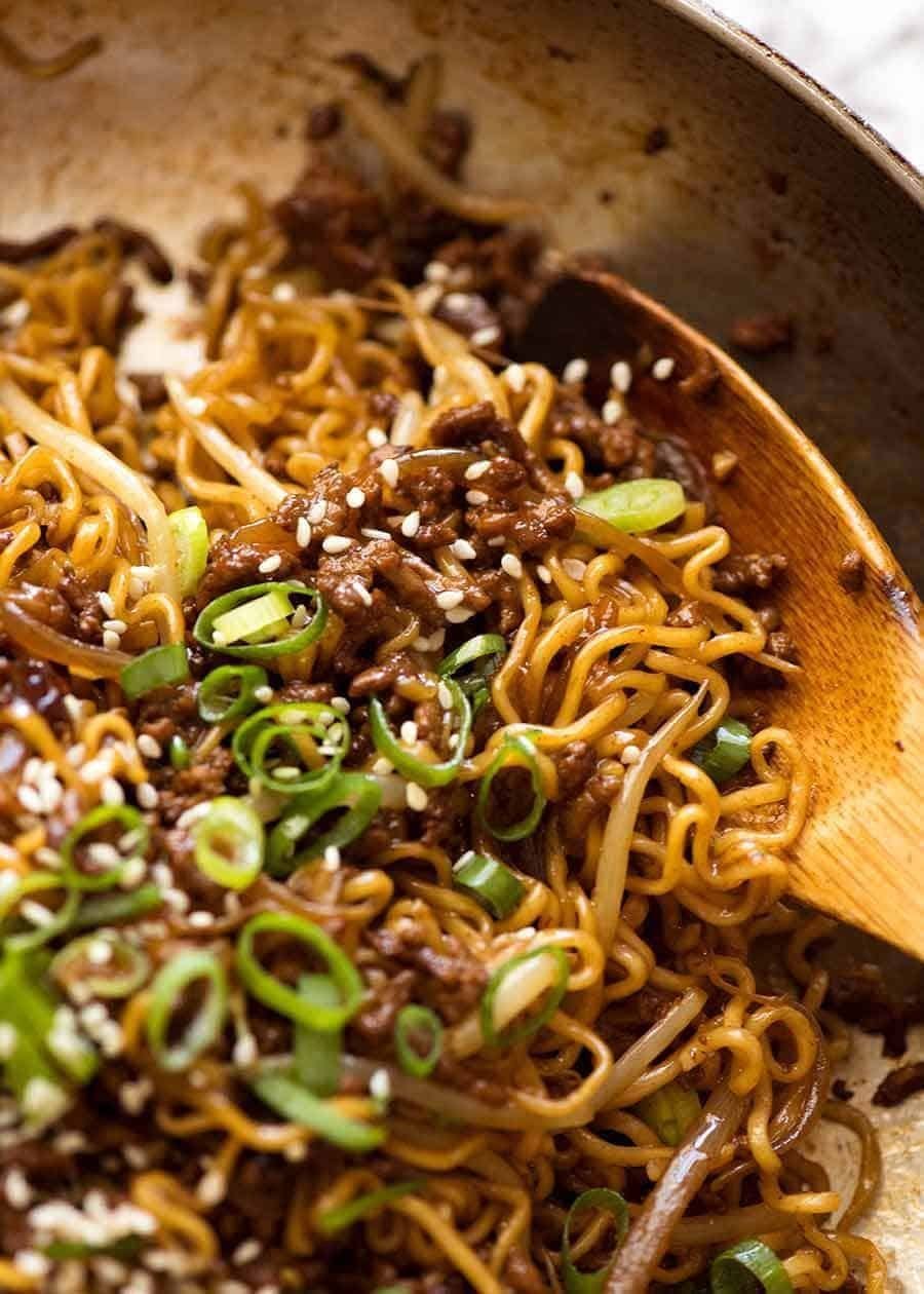 Quick Beef Noodles Recipe