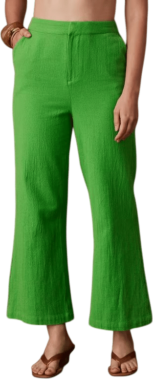 Rosie Assoulin x Target Kick Flare Trousers Green