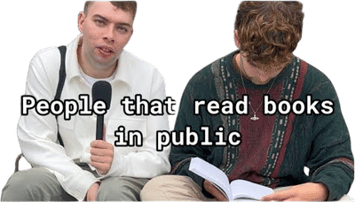 Cultural observations: people that read books in public /// Meditations for the Anxious Mind
