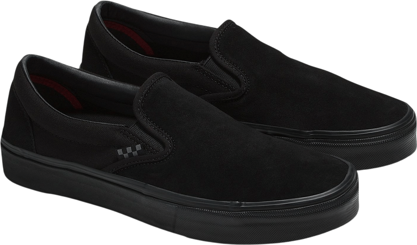 Felt black vans