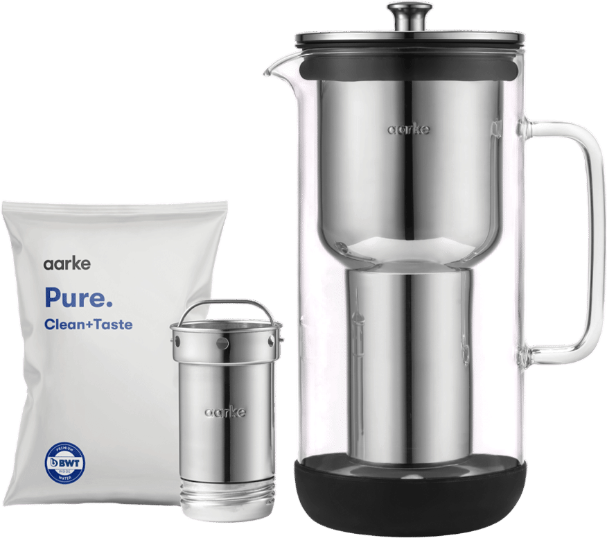 Aarke Glass Water Filter Pitcher