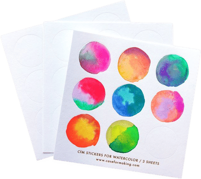 CfM Stickers for Watercolor - Circles