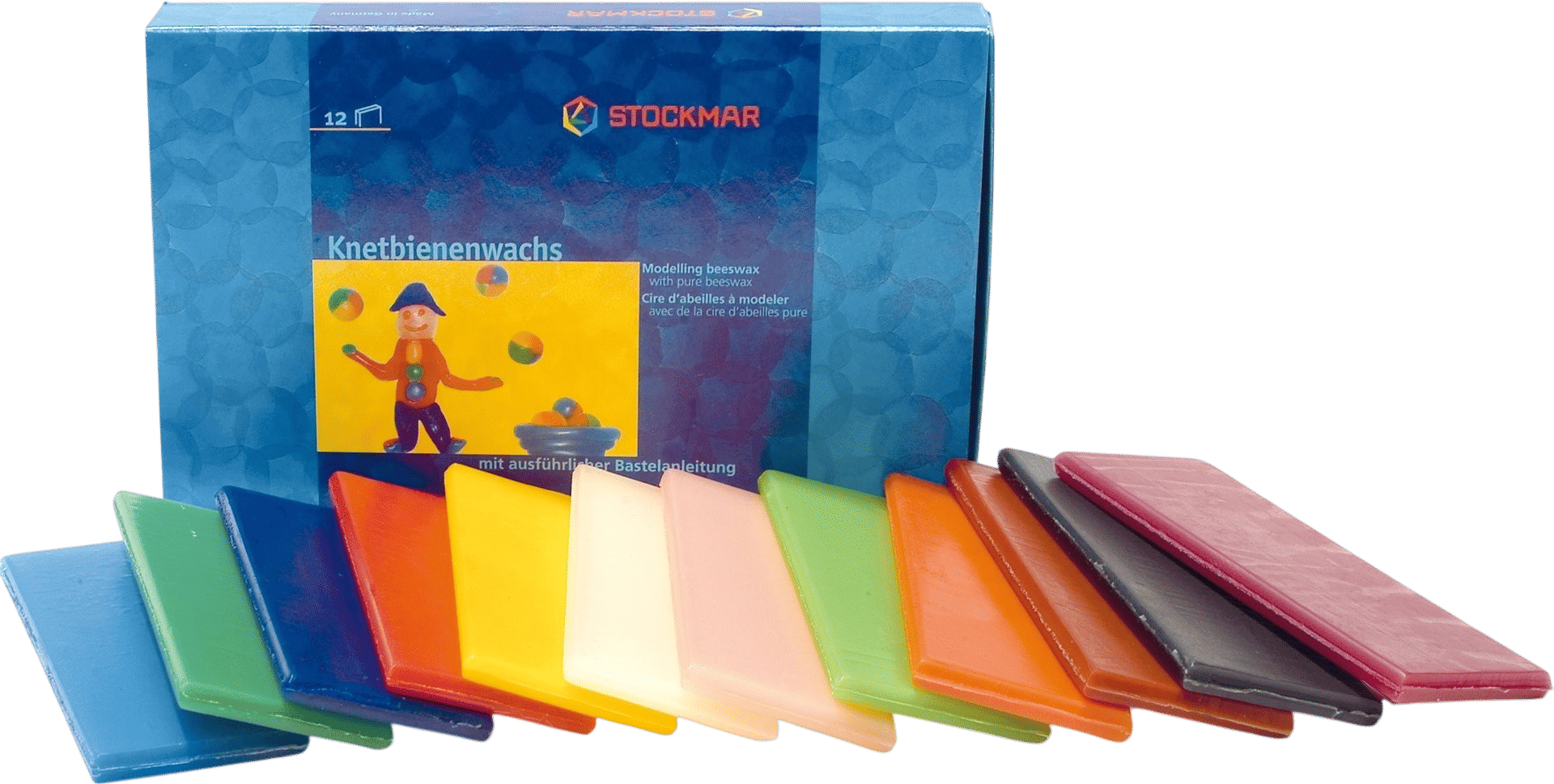 Stockmar modeling beeswax, set