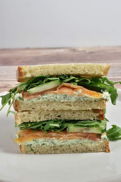 Smoked Salmon on Soft Sourdough Recipe