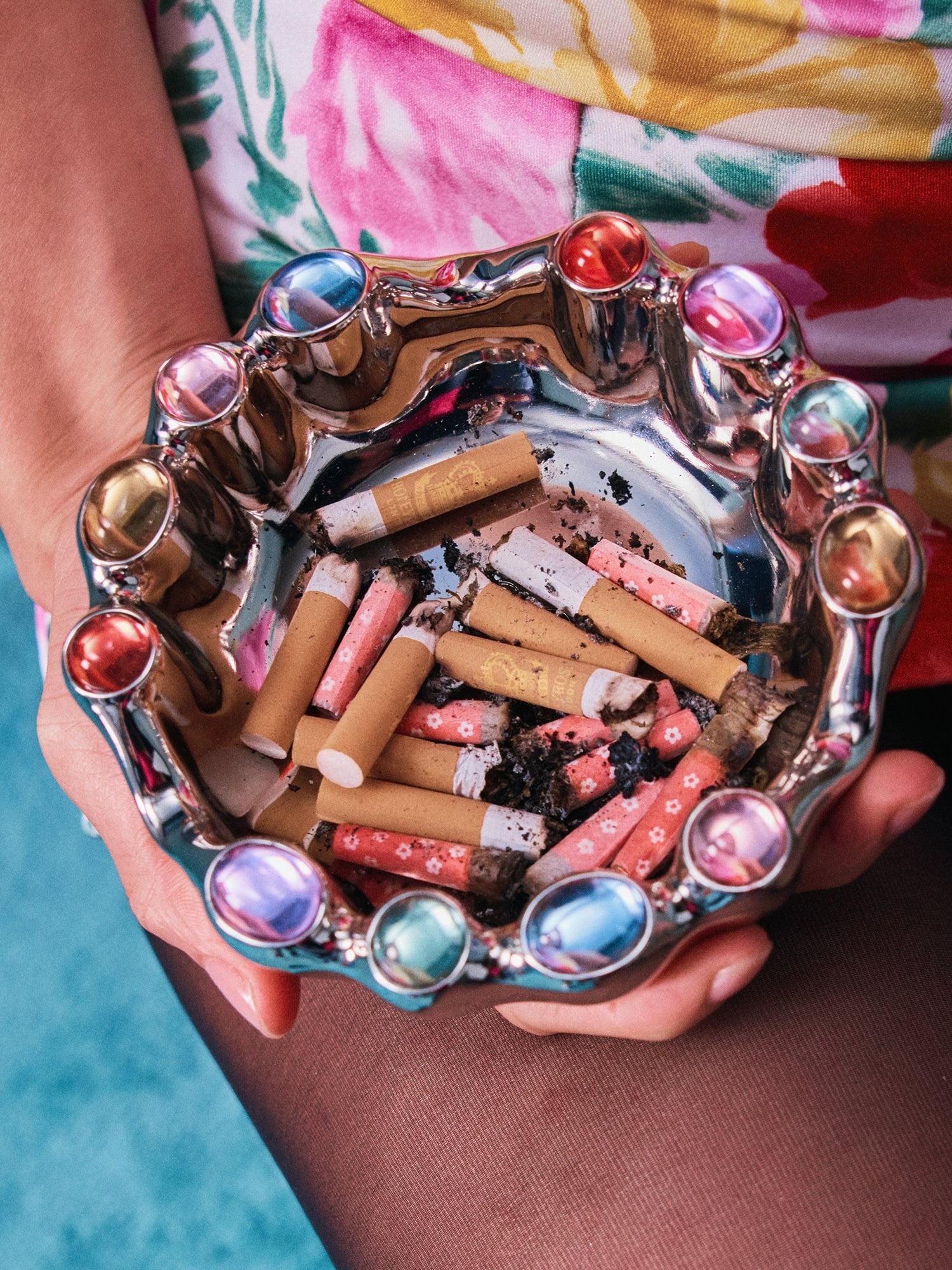 Gemstoned Ashtray