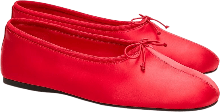 J.Crew Verona Ballet Flats in Satin