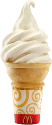 Grabbin' a drive-thru ice cream cone