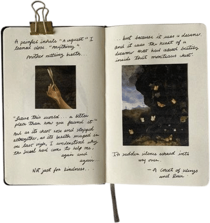 blank page journaling
