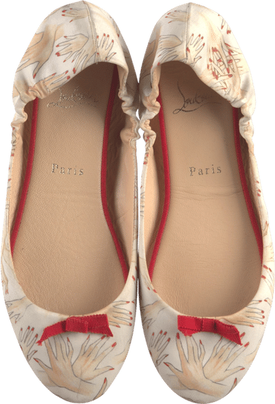 Hand Ballet Flats