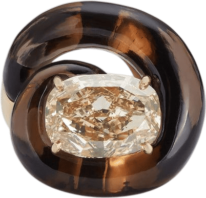 Fernando Jorge High Swirl Diamond Ring