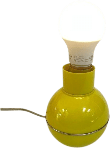 RARE Vintage MCM Lamper Eyeball Desk Lamp Yellow Dumbell, Weighted Culbuto Style - Etsy