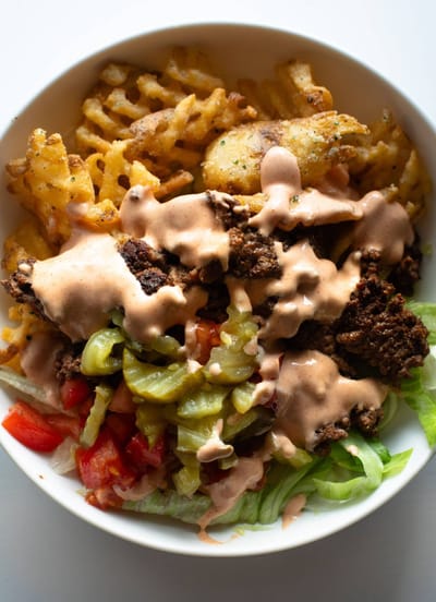 Burger Bowls Recipe