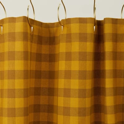 Essential Gingham Shower Curtain