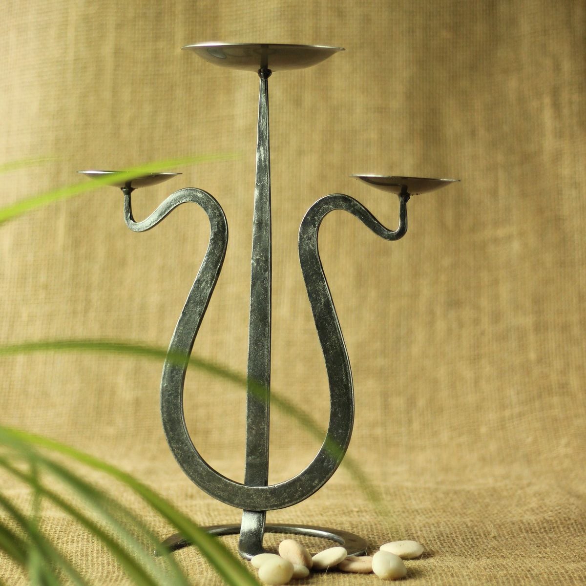Belltrees Forge Pictish Triple Candlestick