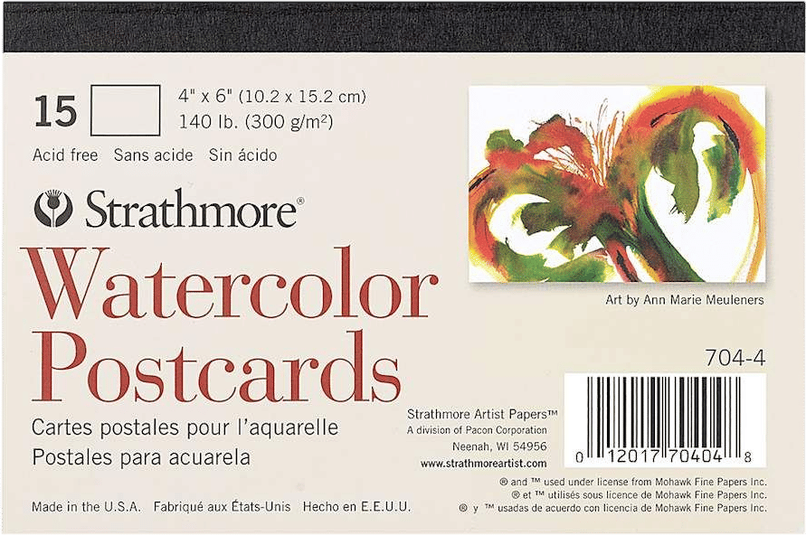 Strathmore Watercolor Postcard Pad