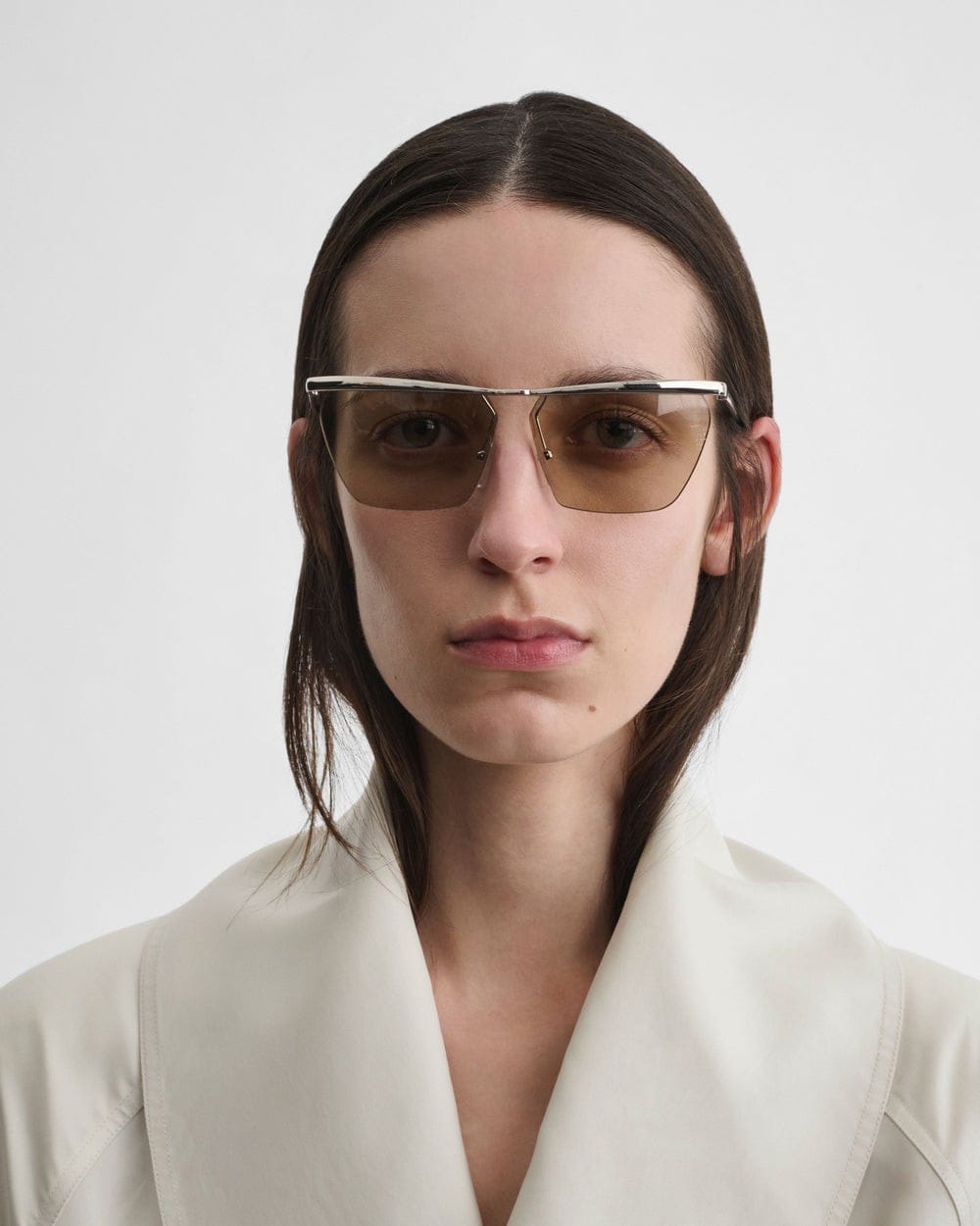Phoebe Philo Mono Metal Sunglasses