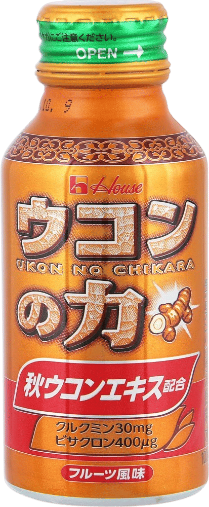 Ukon pre-drinking supplement ウコンの力 ウコンエキスドリンク 100ml×6 ハウスウェルネスフーズ