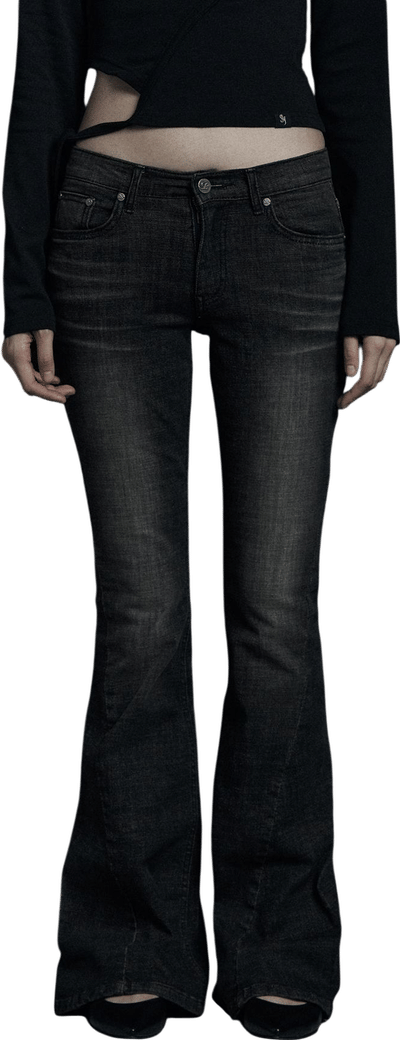 Warm Washing Denim Pants