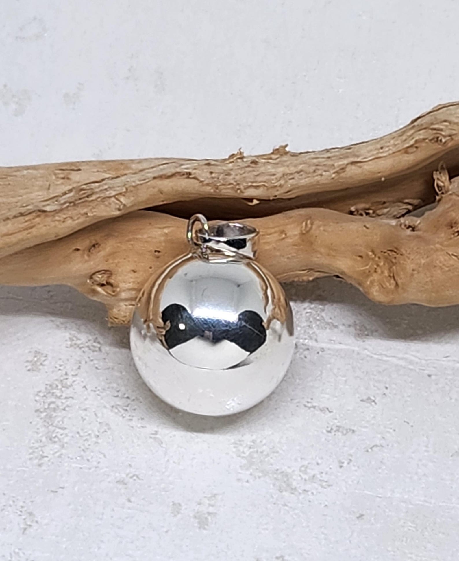 925 Genuine Sterling Silver Ball Charm